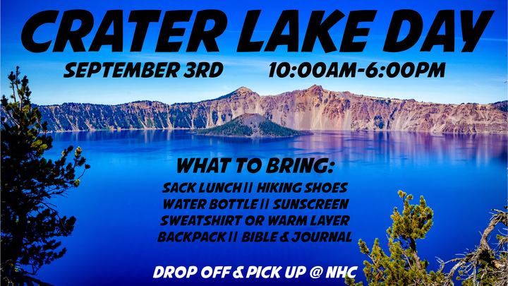 Crater Lake day logo image