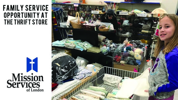 Serving at the Mission Store - Saturday, October 19 logo image