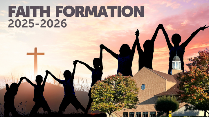 2025-2026 Faith Formation (K-6) & Confirmation Formation (7-12) logo