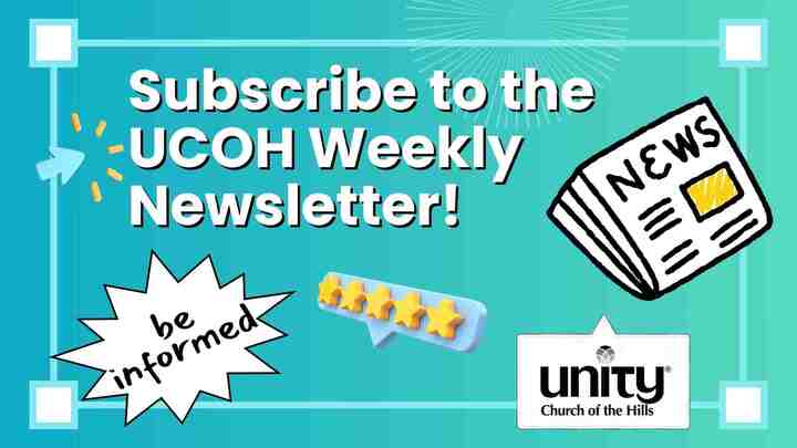 Subscribe to the UCOH Newsletter logo