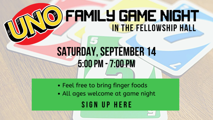 UNO Family Game Night logo image