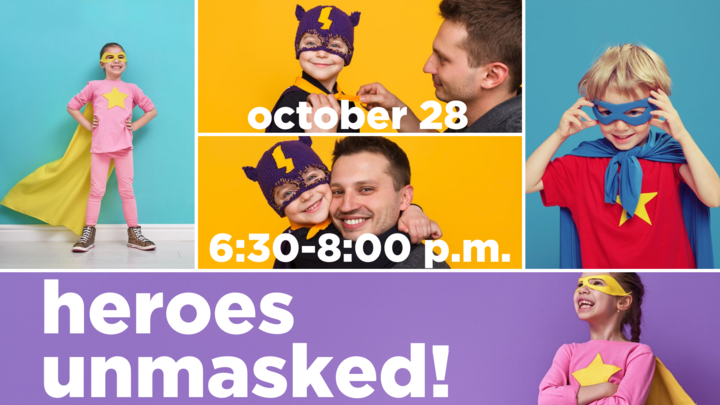 Team KID Heroes Unmasked logo image