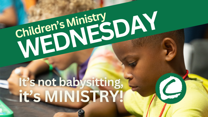 Children's Ministry for Wednesday Night Community Groups logo