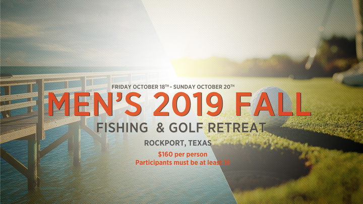 Men's Fishing and Golf Retreat logo image