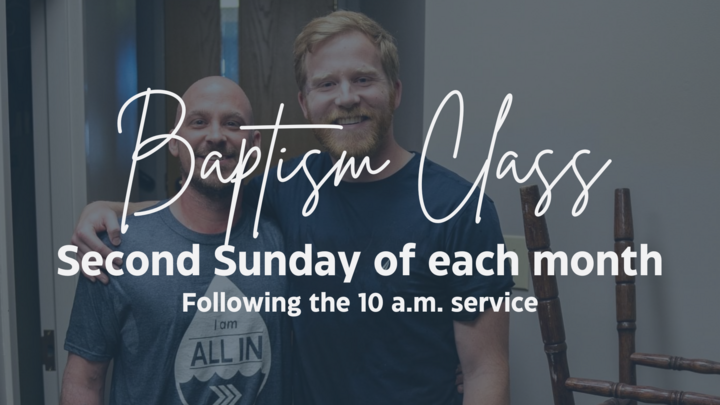 Baptism Class - November logo