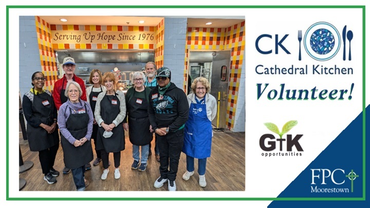 "I Will Serve" at Cathedral Kitchen logo