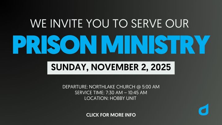 Prison Ministry - Church Service at Hobby Unit logo