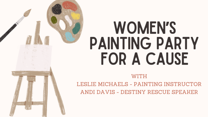 Women's "Painting Party for Cause" logo