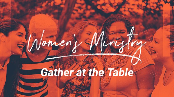 Gather at the Table Women's Ministry logo