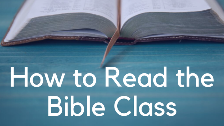 How to Read the Bible Class logo image