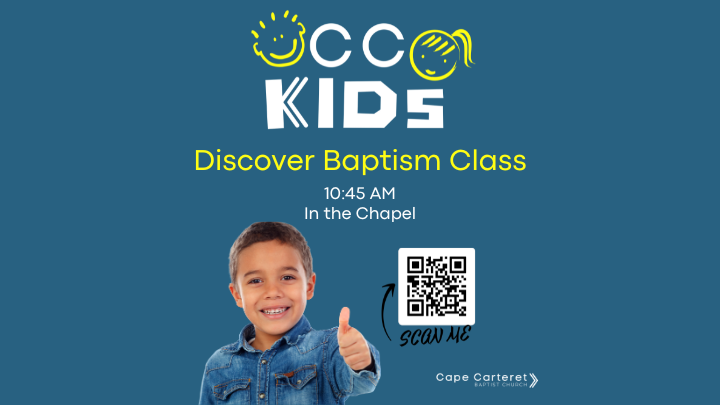 Discover Baptism Class - CC Kids logo