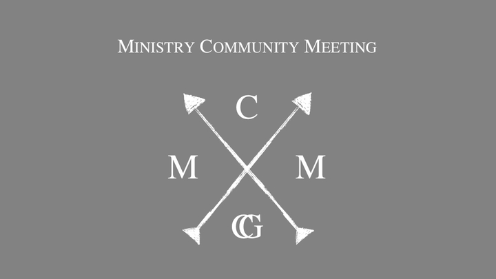 November - Ministry Community Meeting (MCM) logo image