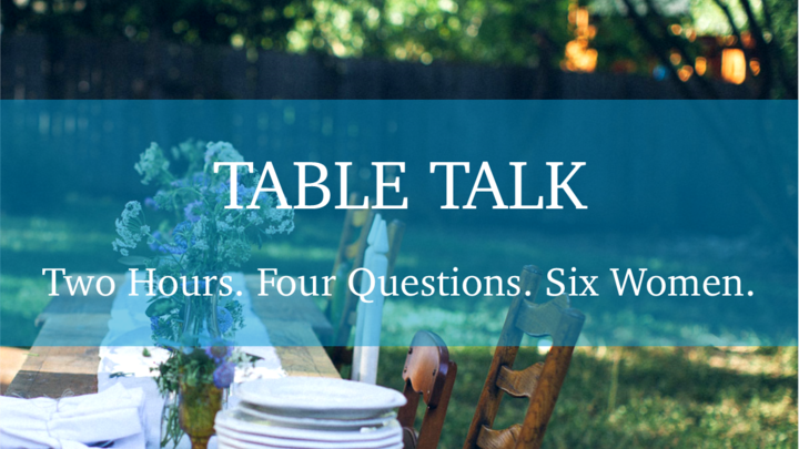 Women's Ministry "Table Talk" logo image