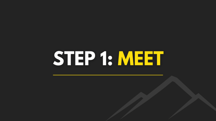 Step 1: Meet logo