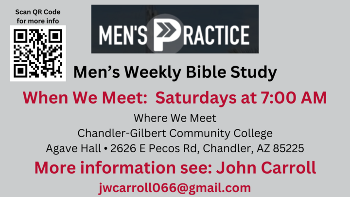 Men's Bible Study - Off Site logo
