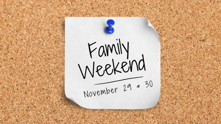 Family Weekends at Good Shepherd - November logo
