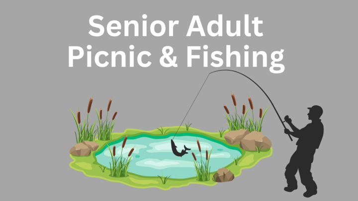 Senior Adult Picnic & Fishing at Groce Family Pond logo