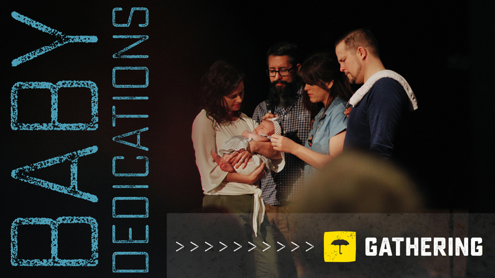 Baby Dedication Service in The Gathering logo image