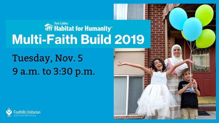 Habitat Multi-Faith Volunteer Work Day logo image