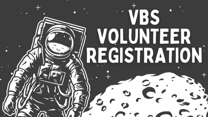 VBS Volunteer Registration 2025 logo