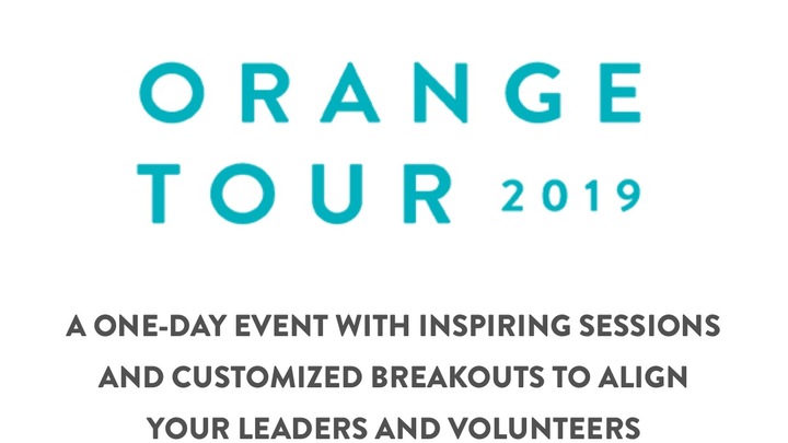 Orange Tour 2019 logo image