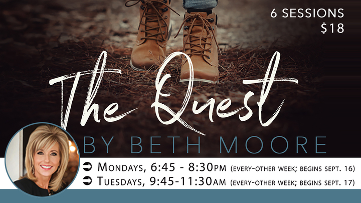 Women's Fall DVD Bible Study -- The Quest logo image