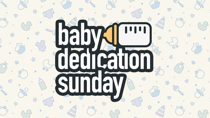 Baby Dedication Sunday logo image