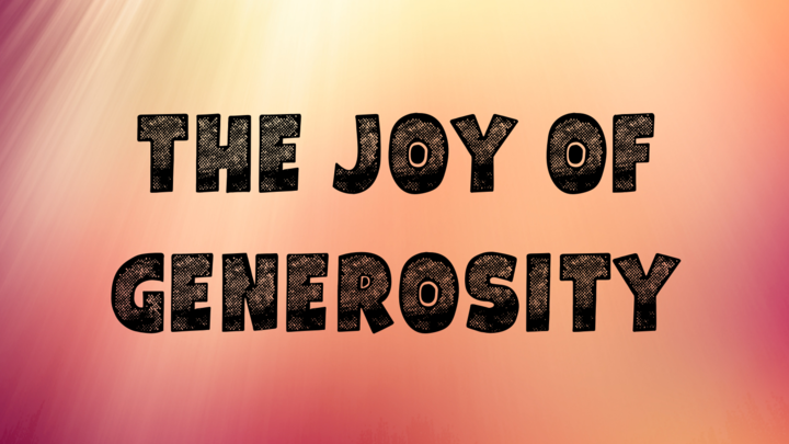 Connect Group with Todd & Kim Skelton - The Joy of Generosity logo image