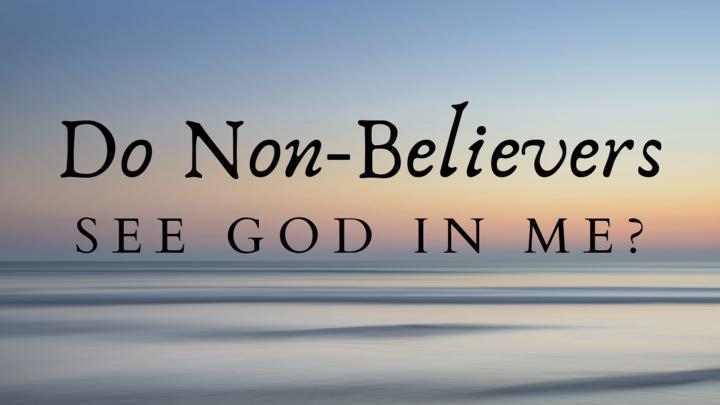 Connect Group with Rudy & Sandra Merriweather - Do Non-Believers See God in Me? logo image
