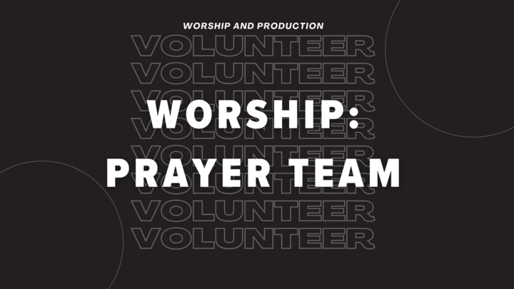 Worship: Prayer Team logo
