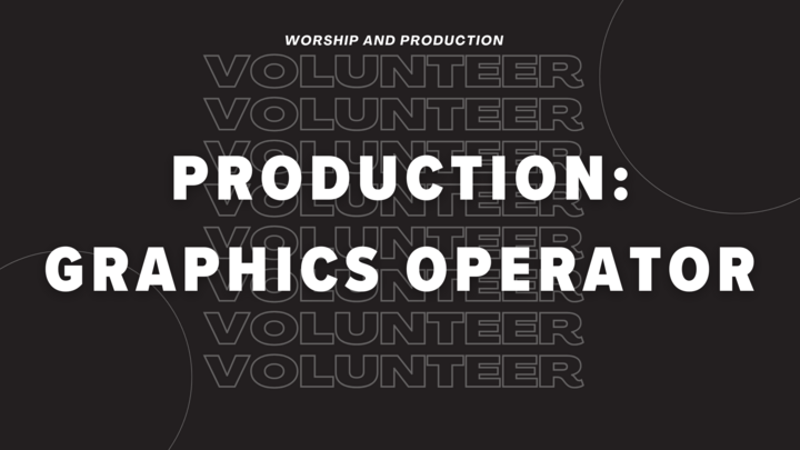 Production: Graphics Operator logo