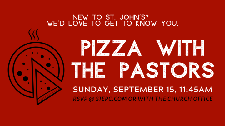 Pizza with the Pastors logo image