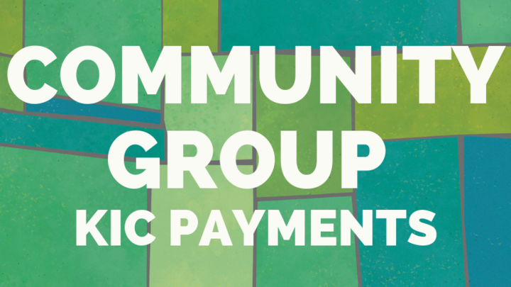 2019-20 Community Group KIC Payment logo image