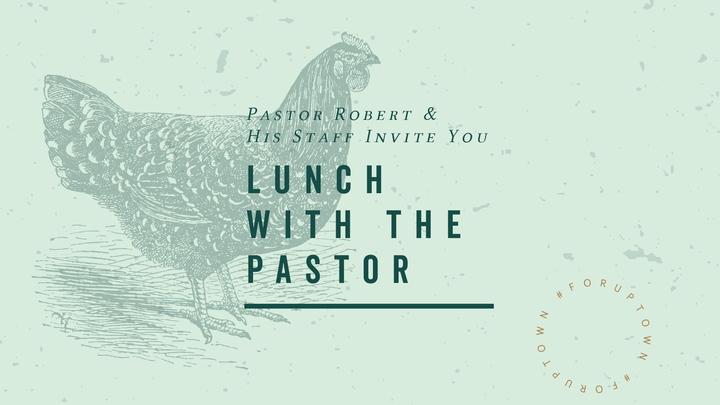 Lunch With the Pastor logo image