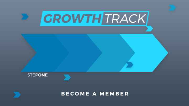 Growth Track stepONE - Become a Member logo image