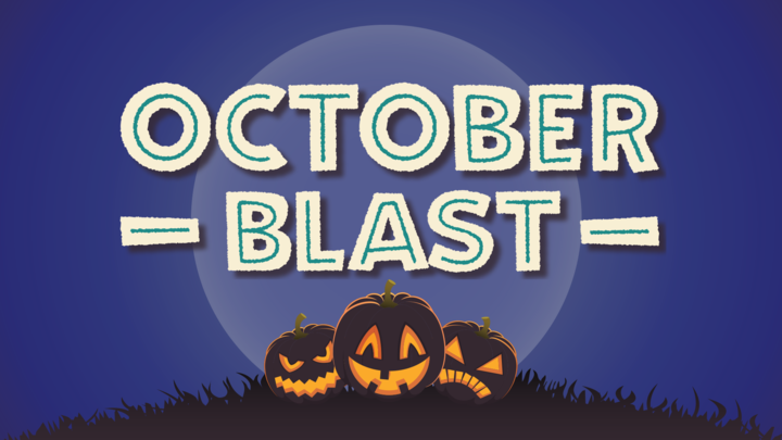 October Blast Volunteers logo image