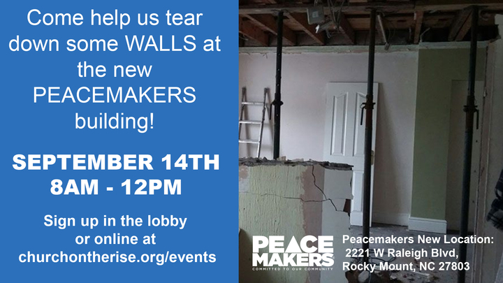 Peacemakers Work Day logo image