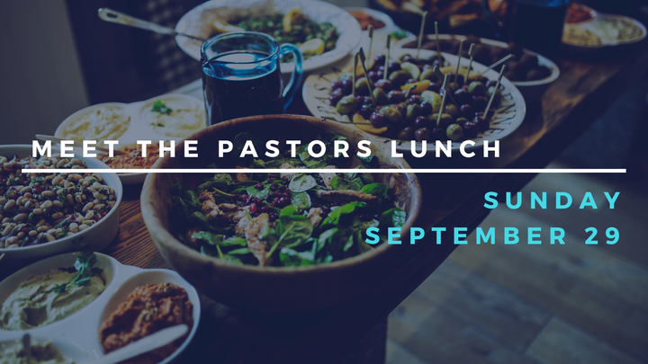 Meet the Pastors Lunch logo image