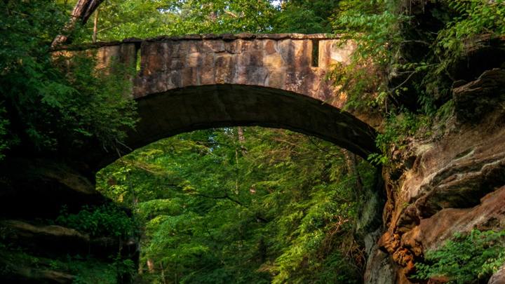 Dayton Hocking Hills Hiking logo image