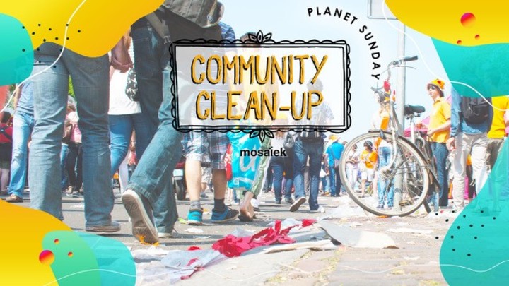 PLANET SUNDAY - Community Clean-Up logo image