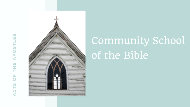 Community School of the Bible logo image