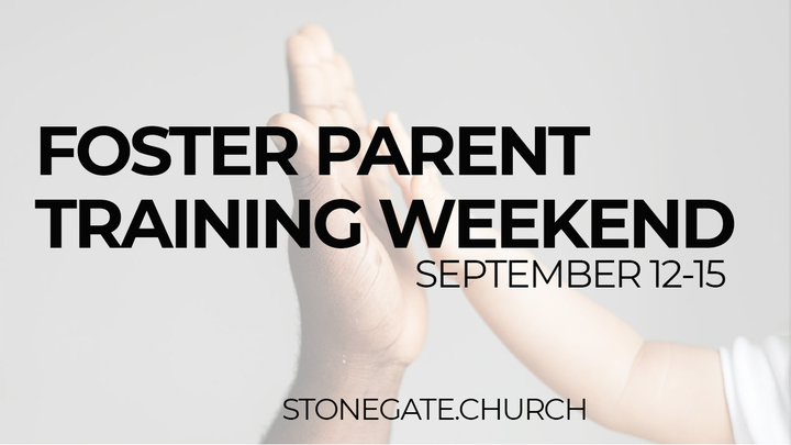 Foster Parent Training Weekend logo image