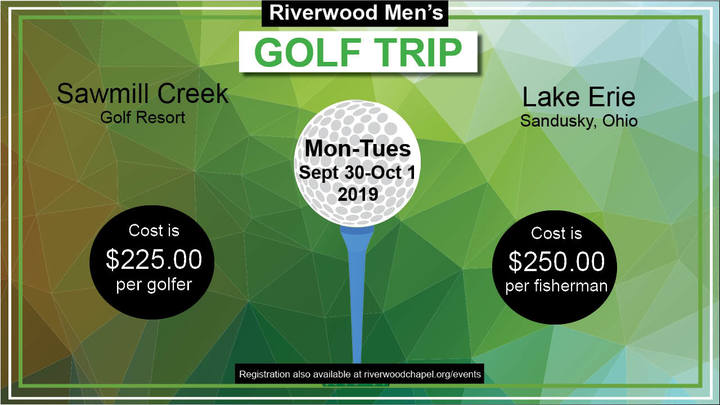 Men's Golf Retreat logo image