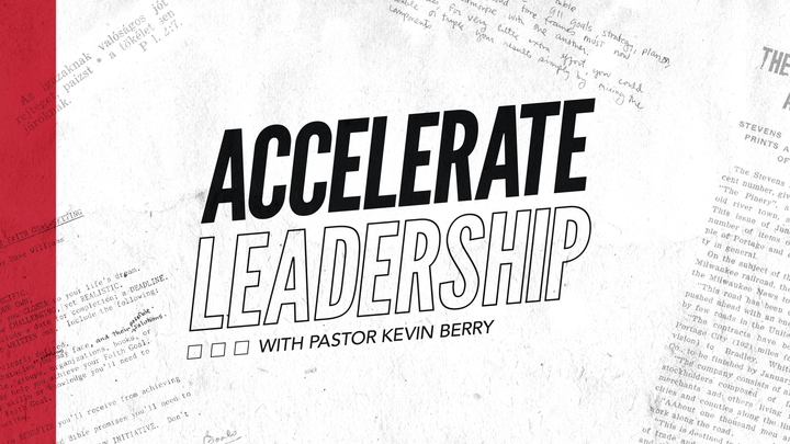 Accelerate with Pastor Kevin logo image