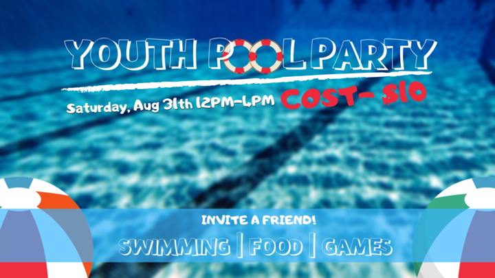Youth Pool Party - Ages 13-18 logo image