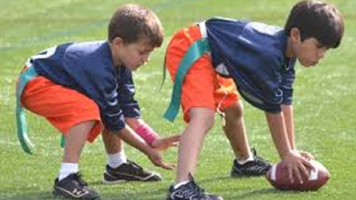 Family Flag Football / And planned games for the "littles" logo image