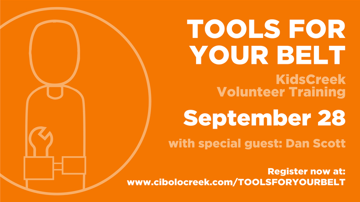 Kids Creek Volunteer Training: Tools for Your Tool Belt logo image