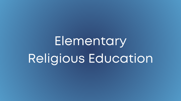 Elementary Religious Education And 1st Communion Registration logo