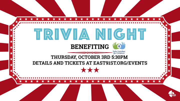 Safe Families Trivia Night @ E91 logo image