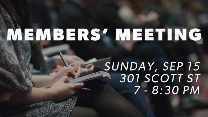 Members' Meeting logo image